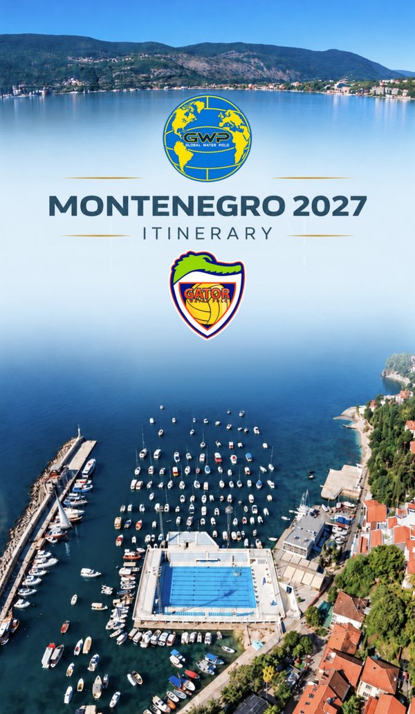 Cover of the Gator &times; GWP Montenegro 2027 itinerary